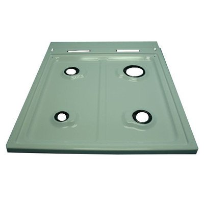 Płyta gazowa 500,biała (2 kominy,bez zapieczenia) (9001541)