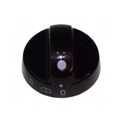 Pokrętło pola grzejnego poszerzonego do kuchni Amica czarne E452.00/09.2173.00 9044476