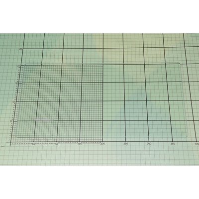 1043993 Półka szklana AMICA