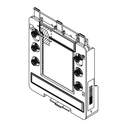 Kompletny moduł PCB LCD do lodówki i zamrażarki Electrolux / AEG 2425796030