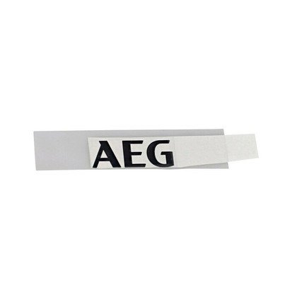 nalepka, AEG, matblack