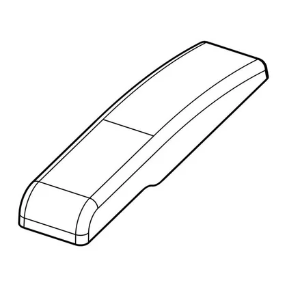Osłona górnego zawiasu do lodówki Electrolux / AEG 2634009050