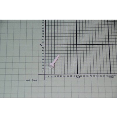 Przycisk wklęsły 13126-928 L-20mm, biały (8018720)