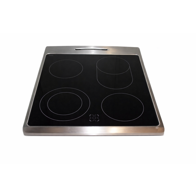 Płyta ze szkła ceramicznego z ramą czarna Amica (9067418)