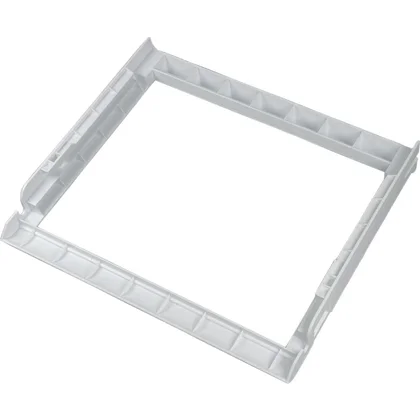 Elementy szklane i plastikowe lo Ramka półki szklanej do lodówki Whirlpool / Indesit / Ariston / Hotpoint 40,5 x 34 cm 481245088485 C00312223 481241828359 C00195483