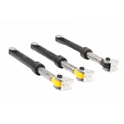 Zestaw 3 amortyzatorów do pralki Miele 09850885 222 mm / 260 mm / 8 mm