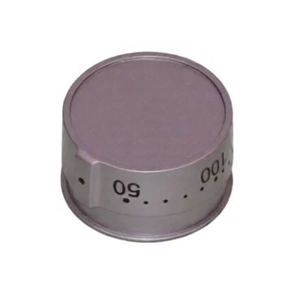 Pokrętło termostatu do kuchenki Amica srebrne inox 9070559