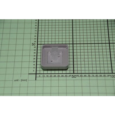 1042516 Przycisk opóźnienie startu srebrny AMICA