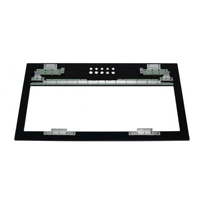 Szyba przednia do okapu Amica czarna 550 x 310 x 6 mm 1046534