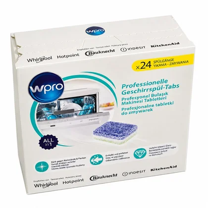Tabletki czyszczące do zmywarki Whirlpool 24 szt. 484010678175