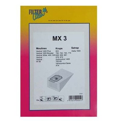 MX3 Worki do odkurzacza 5 szt.
