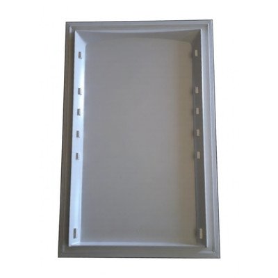 Drzwi chłodziarki do chłodziarko-zamrażarki Amica inox 1031487