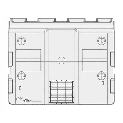 Pokrywa wentylatora do chłodziarki Electrolux / AEG 7820 422 x 343,4 mm