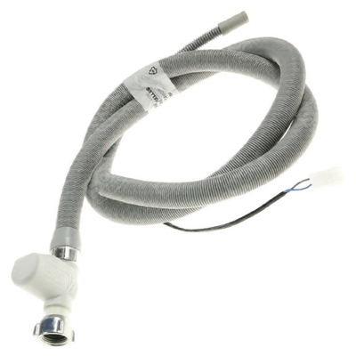 Wąż dopływowy Aquastop do zmywarki Whirlpool / Indesit / Ariston / Hotpoint 1,5 m 481290508209 C00494197