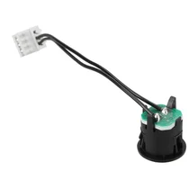 Przycisk programatora do piekarnika Whirlpool 17 mm czarny 481061523021 C00317776