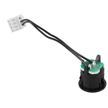 Przycisk programatora do piekarnika Whirlpool 17 mm czarny 481061523021 C00317776