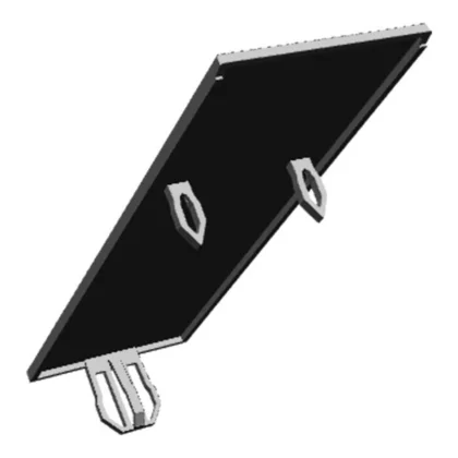 Pokrywa górnego zawiasu do chłodziarki i zamrażarki Electrolux / AEG 7802 130 x 42 mm