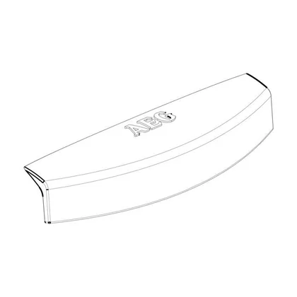 Uchwyt drzwi do pralki Electrolux / AEG biały 1468733041