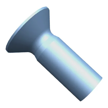Wkręt do magnesu okapu Electrolux / AEG M3x8 TSP bianco