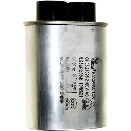Kondensator wysokiego napięcia do kuchenki mikrofalowej Whirlpool 0,95 µF 2100 V 481212158135 C00482203 480120101879 C00430107