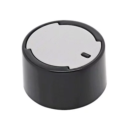 Czarne pokrętło sterujące do płyty grzejnej Electrolux / AEG