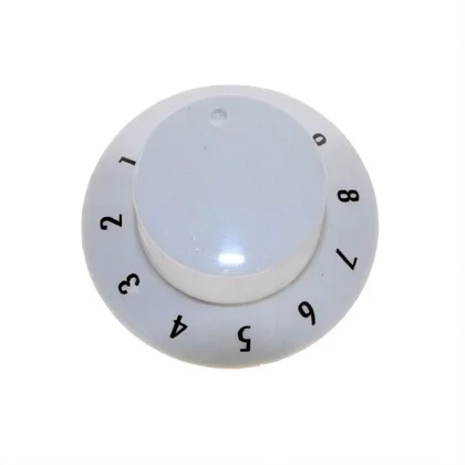 Części zamienne GORENJE Pokrętło do kuchenki lub płyty grzejnej Gorenje / Hisense białe 1-9 145735