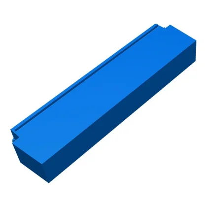 Półki na drzwi różni producenci Półka drzwiowa do lodówki i zamrażarki Electrolux / AEG neutralny 7902 429 x 58 mm