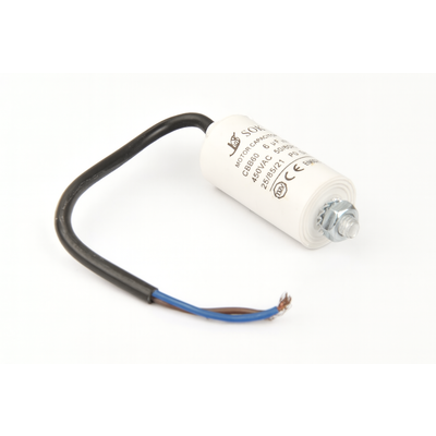 KONDENSATOR 6 UF / 450V KABEL (27036)
