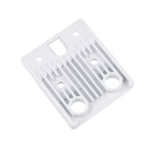 Elementy obudowy do lodówek Whir Nóżka prawa do lodówki Whirlpool / Indesit / Ariston / Hotpoint biała 481010642997 C00325808