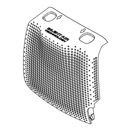 Kratka filtra do odkurzacza Electrolux / AEG niebieska