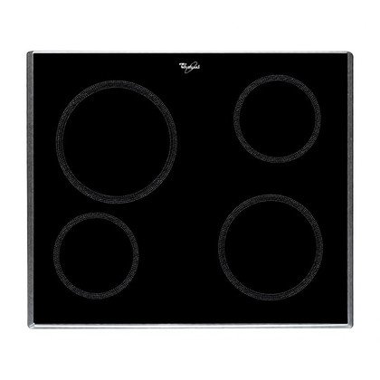 Szyba vitroceramiczna do płyty grzewczej Whirlpool bez grzałek 481944059809 C00378081