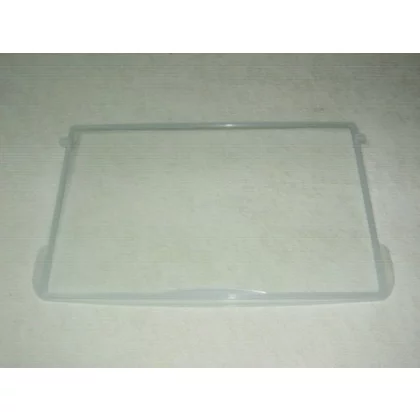 Półki na plastikowe i druciane r Półka szklana z ramką do lodówki Whirlpool / Indesit / Ariston / Hotpoint 49,7 x 31,6 cm 481245088214 C00312514