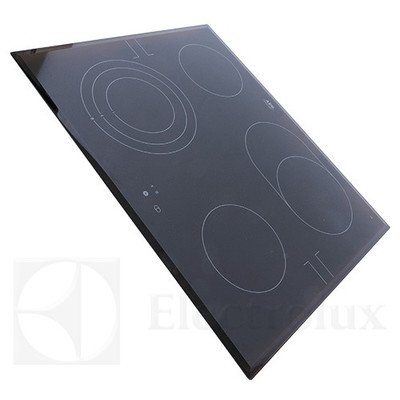 Ceramiczny blat płyty grzejnej z obramowaniem (3870750118)