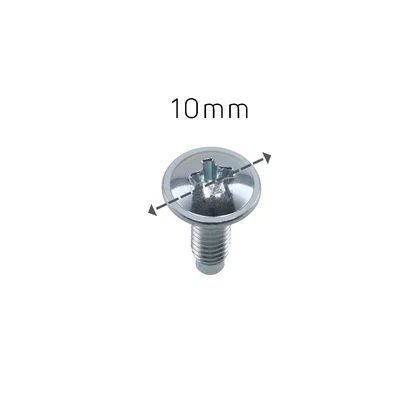 Wkręt do piekarnika Amica M4x12-PH-Fe/Zn3 z pilotem DIN967 8071724