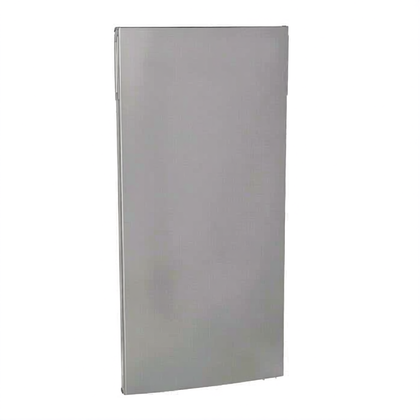 Zespół drzwi do lodówki Electrolux / AEG srebrny 4055485561