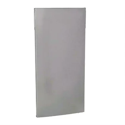 Zespół drzwi do lodówki Electrolux / AEG srebrny 4055485561