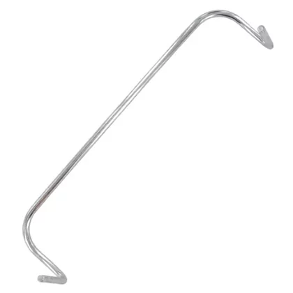 Elementy gumowe i metalowe lodów Zabezpieczenie półki drzwiowej do lodówki Gorenje / Hisense 220 mm 542171