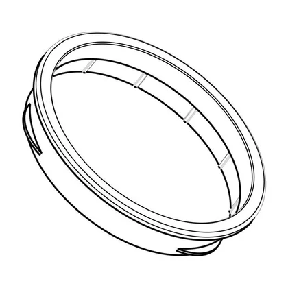 Płaski pierścień osłony pokrętła do piekarnika Electrolux / AEG