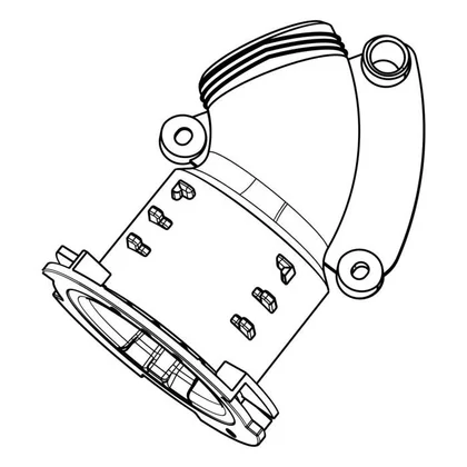 Łącznik węża ssącego do odkurzacza Electrolux / AEG 1184278024