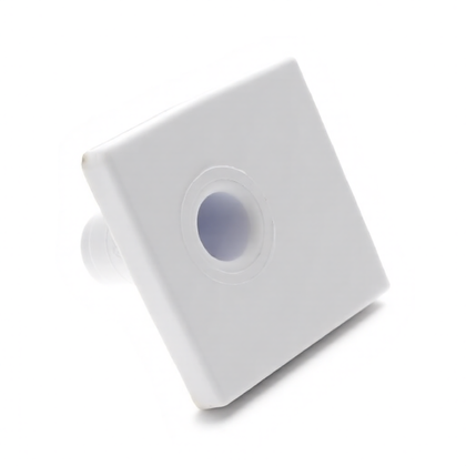 Elementy szklane i plastikowe lo Prawe gniazdo zawiasu drzwi do chłodziarko-zamrażarki Indesit / Whirlpool 25 x 25 mm 482000026623 C00046890