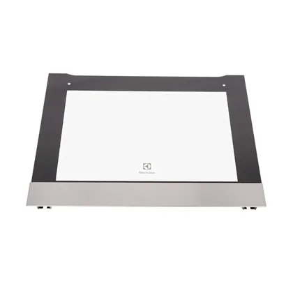 Zestaw szyby drzwi do piekarnika Electrolux / AEG inox 592 x 471 mm