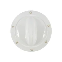 Pokrętło sterowania do płyty Electrolux / AEG białe 3116694096