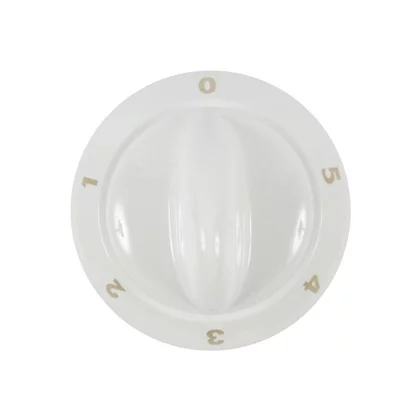 Pokrętło sterowania do płyty Electrolux / AEG białe 3116694096