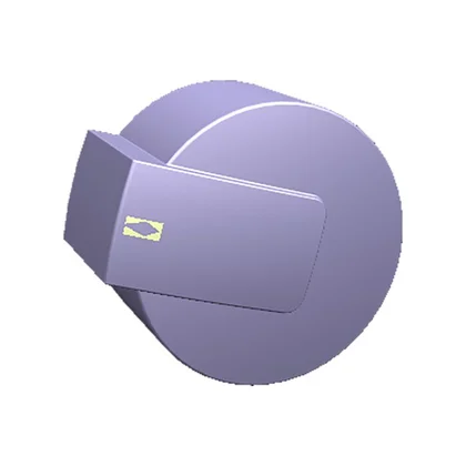 Pokrętło do płyty gazowej Electrolux / AEG srebrne 3550379246