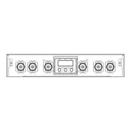 Elementy obudowy Panel obsługi do piekarnika Electrolux / AEG nierdzewny 60 cm SET 6K