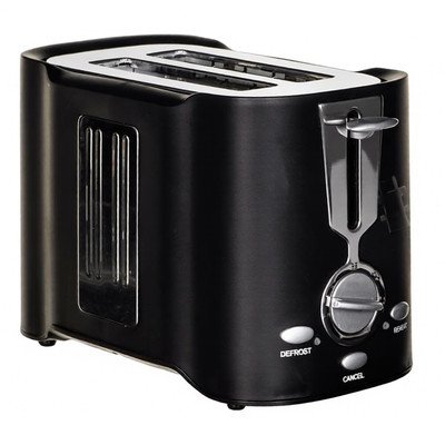 Toster Eldom TO18 DUO 850 W czarno-srebrny