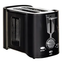 Toster Eldom TO18 DUO 850 W czarno-srebrny