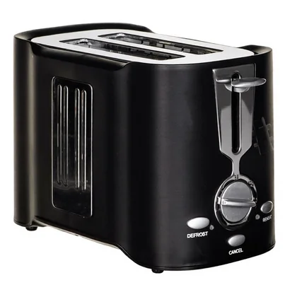 Toster Eldom TO18 DUO 850 W czarno-srebrny