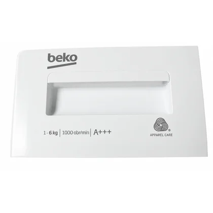 Front szuflady na proszek do pralki Beko Grundig Arçelik 2459209126 C00961606