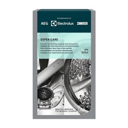 Odkamieniacz Super Care do pralek, pralko-suszarek i zmywarek Electrolux / AEG 2 x 100 g EL/9029799294